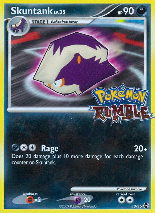 Skuntank (13/16) [Pokémon Rumble] | PLUS EV GAMES 