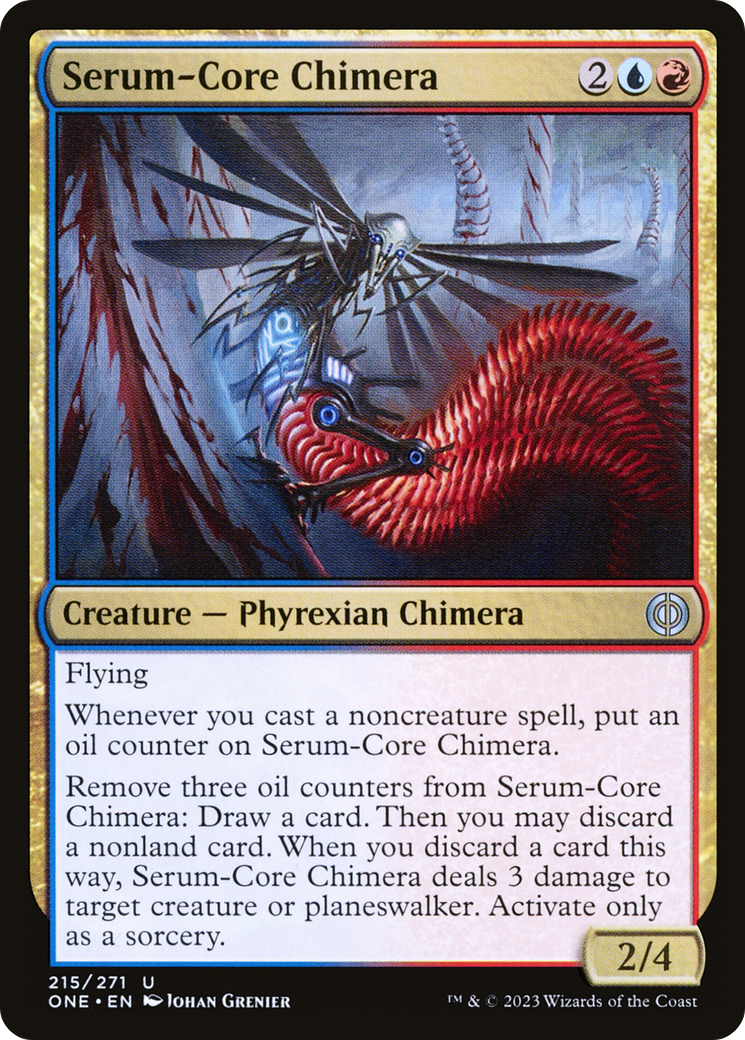 Serum-Core Chimera [Phyrexia: All Will Be One] | PLUS EV GAMES 