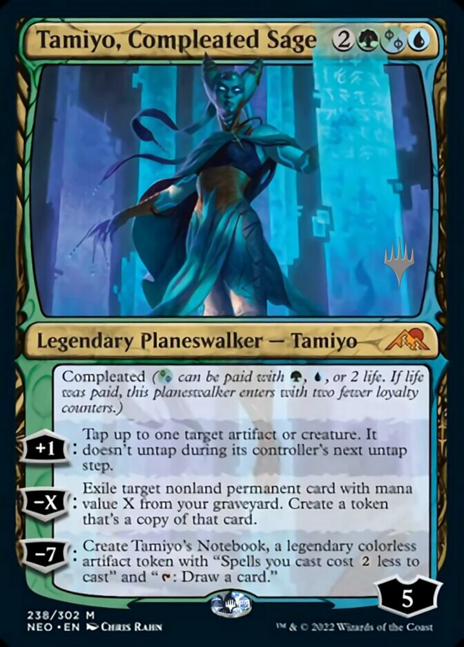 Tamiyo, Compleated Sage (Promo Pack) [Kamigawa: Neon Dynasty Promos] | PLUS EV GAMES 