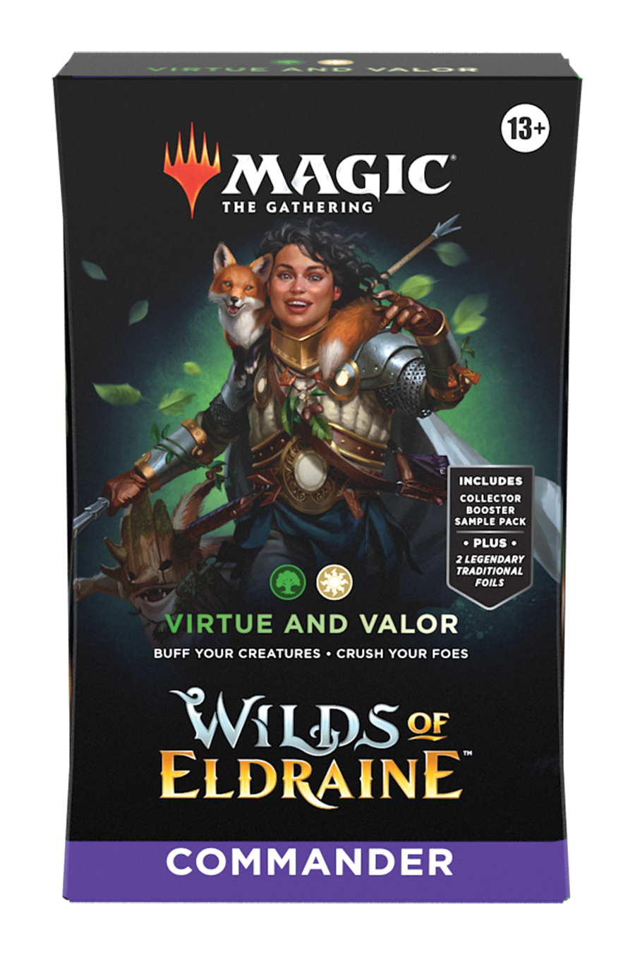 Wilds of Eldraine - Commander Deck (Virtue and Valor) | PLUS EV GAMES 