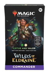 Wilds of Eldraine - Commander Deck (Virtue and Valor) | PLUS EV GAMES 