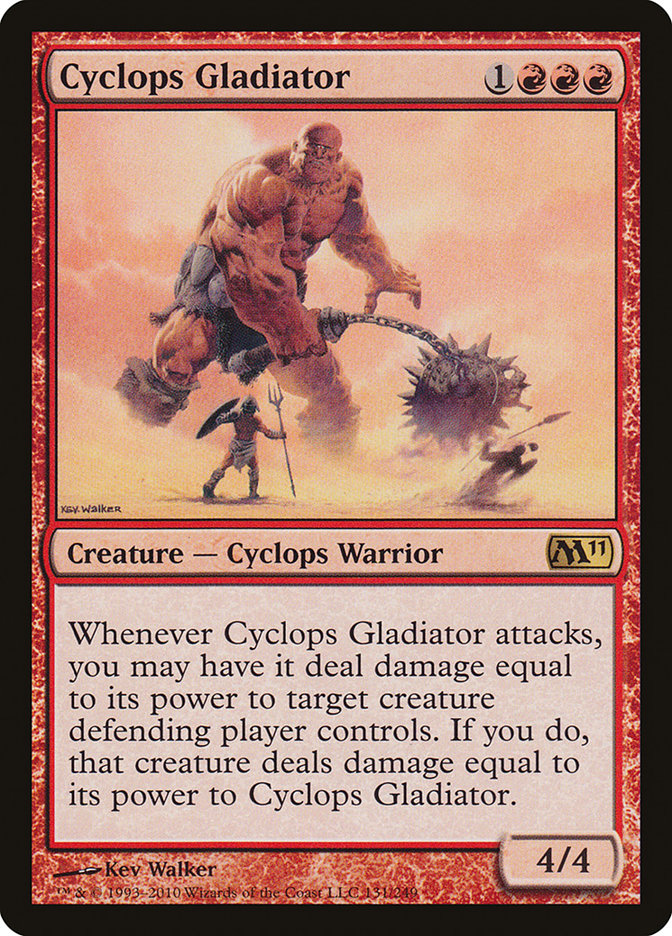 Cyclops Gladiator [Magic 2011] | PLUS EV GAMES 