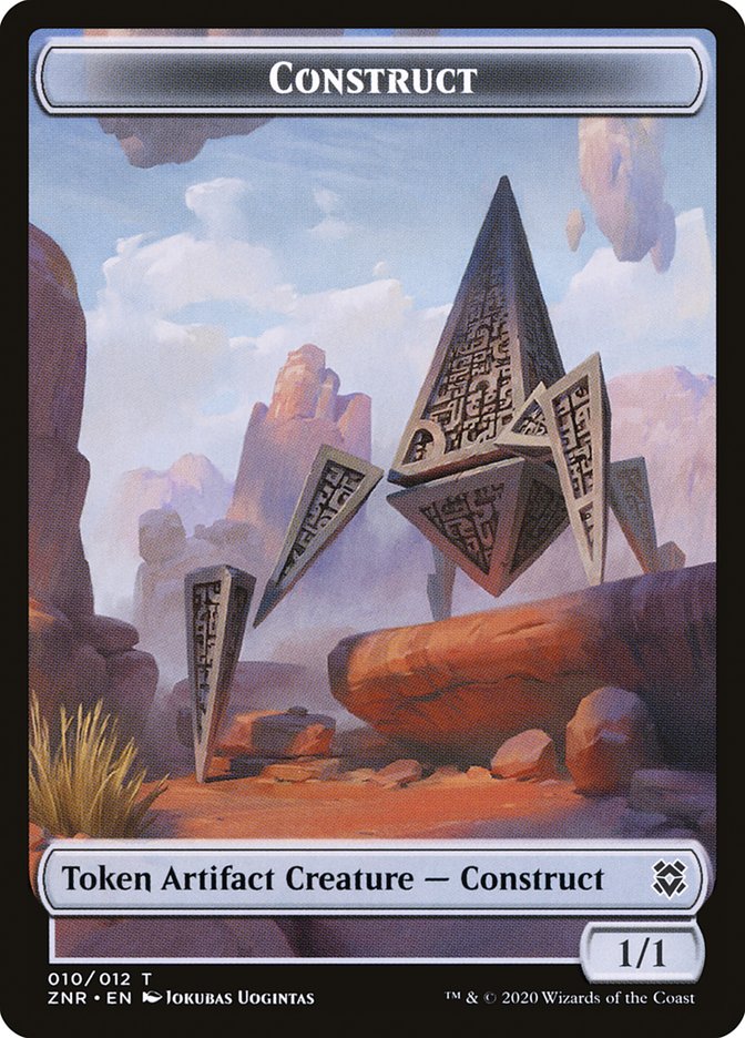 Construct [Zendikar Rising Tokens] | PLUS EV GAMES 