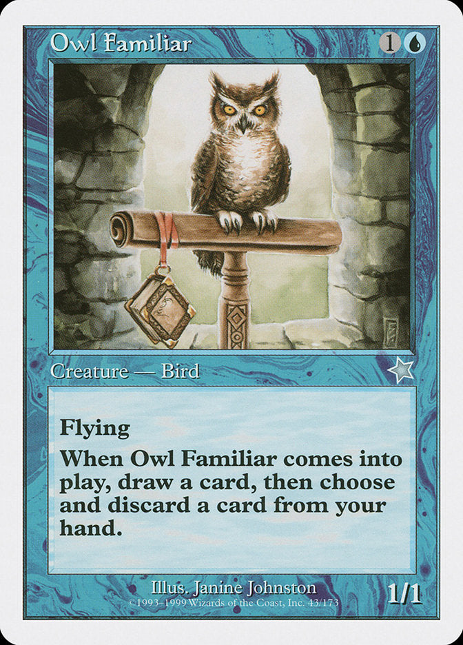 Owl Familiar [Starter 1999] | PLUS EV GAMES 