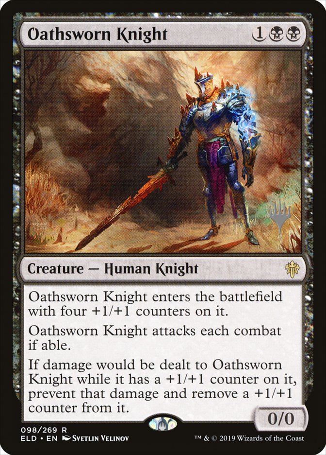 Oathsworn Knight (Promo Pack) [Throne of Eldraine Promos] | PLUS EV GAMES 