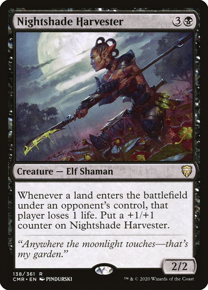 Nightshade Harvester [Commander Legends] | PLUS EV GAMES 