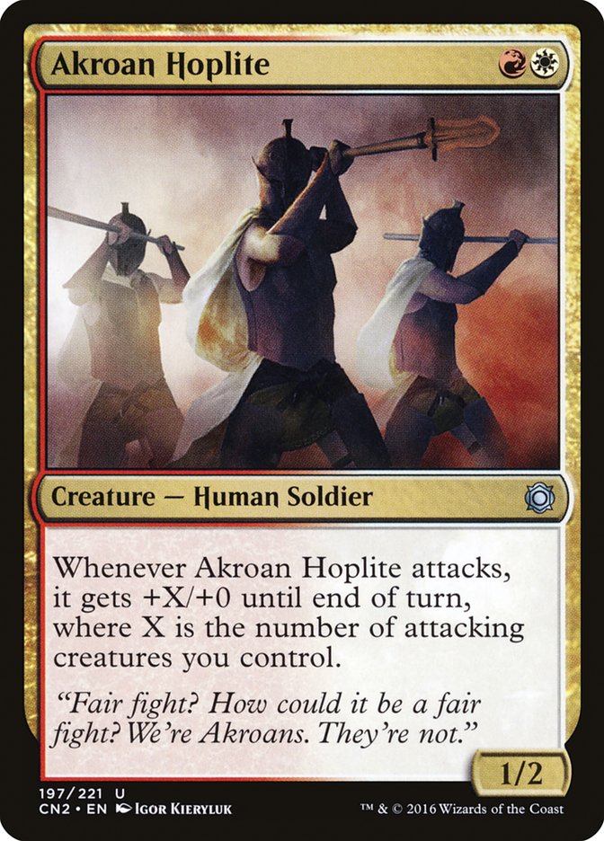 Akroan Hoplite [Conspiracy: Take the Crown] | PLUS EV GAMES 