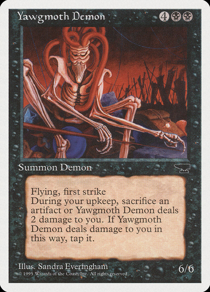 Yawgmoth Demon [Chronicles] | PLUS EV GAMES 