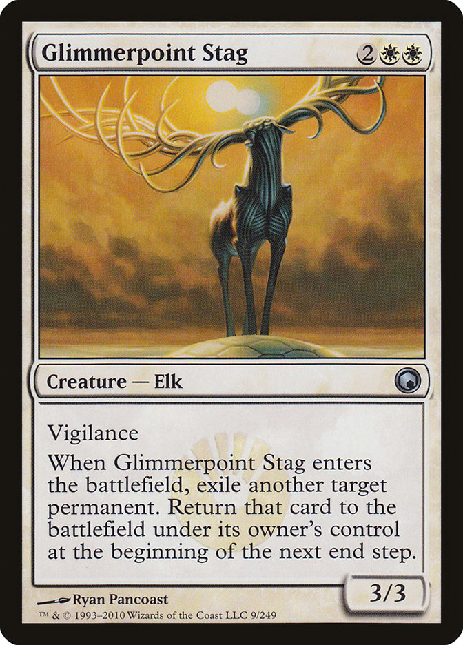 Glimmerpoint Stag [Scars of Mirrodin] | PLUS EV GAMES 