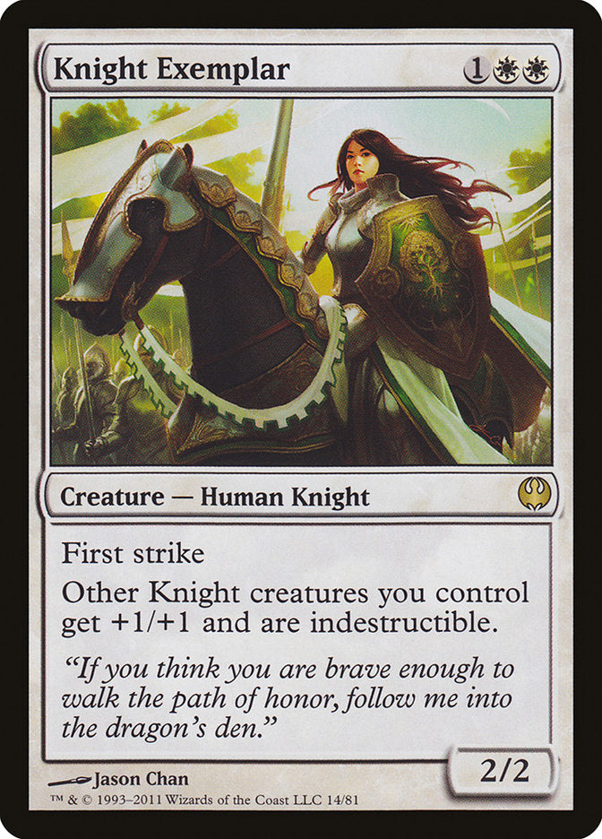 Knight Exemplar [Duel Decks: Knights vs. Dragons] | PLUS EV GAMES 