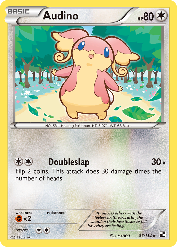 Audino [Black & White]