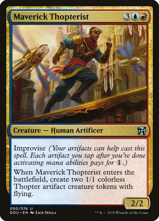 Maverick Thopterist [Duel Decks: Elves vs. Inventors] | PLUS EV GAMES 