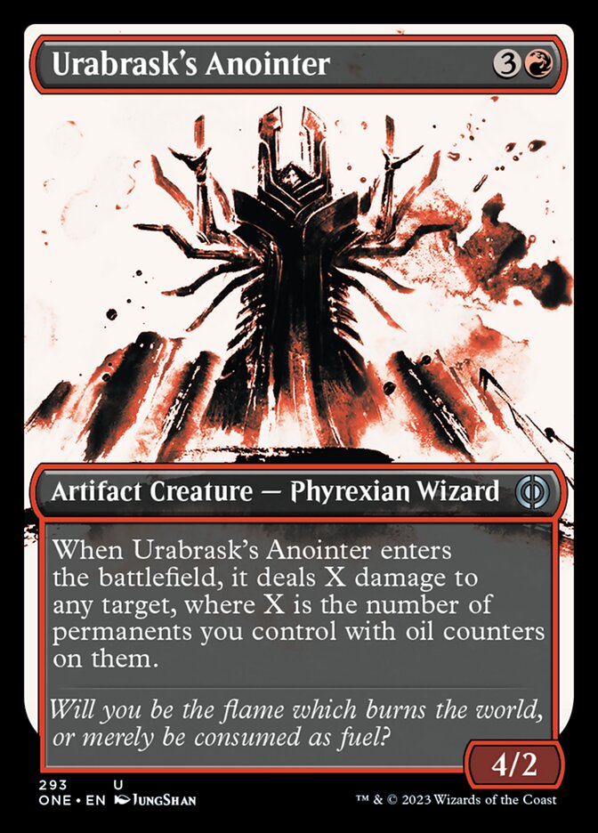 Urabrask's Anointer (Showcase Ichor) [Phyrexia: All Will Be One] | PLUS EV GAMES 