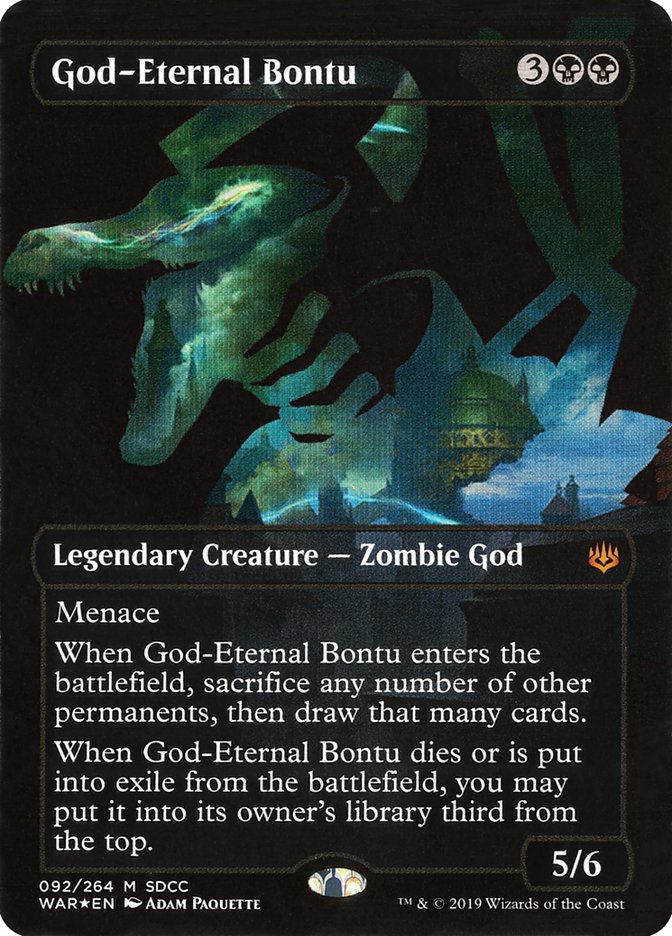 God-Eternal Bontu [San Diego Comic-Con 2019] | PLUS EV GAMES 