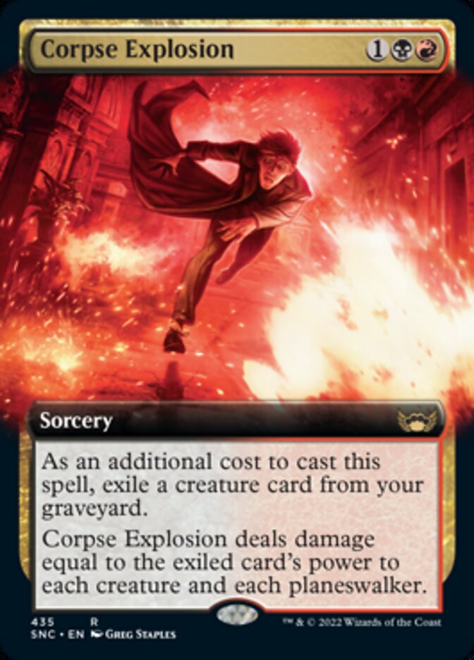 Corpse Explosion (Extended Art) [Streets of New Capenna] | PLUS EV GAMES 