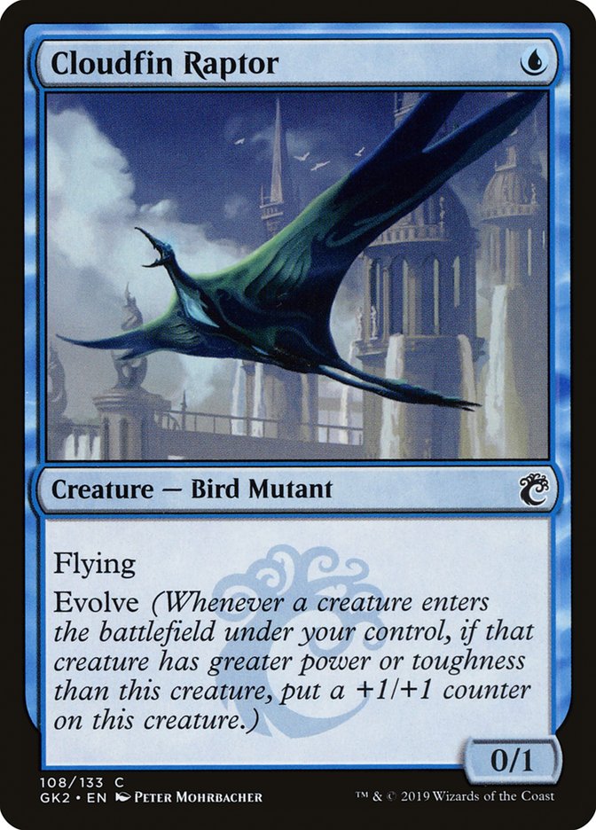 Cloudfin Raptor [Ravnica Allegiance Guild Kit] | PLUS EV GAMES 