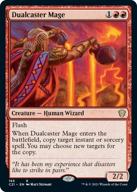 Dualcaster Mage [Commander 2021] | PLUS EV GAMES 