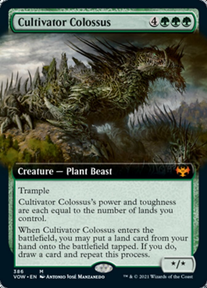 Cultivator Colossus (Extended) [Innistrad: Crimson Vow] | PLUS EV GAMES 