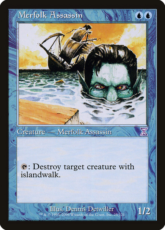 Merfolk Assassin [Time Spiral Timeshifted] | PLUS EV GAMES 