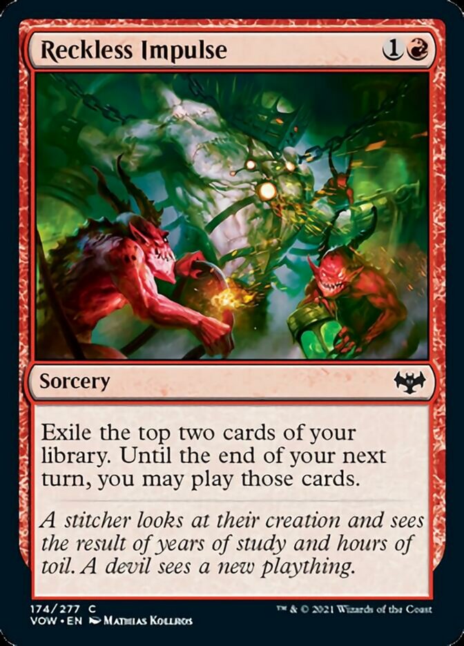 Reckless Impulse [Innistrad: Crimson Vow] | PLUS EV GAMES 
