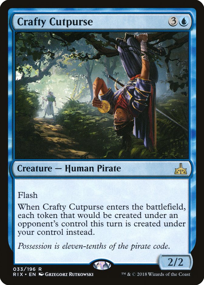 Crafty Cutpurse [Rivals of Ixalan] | PLUS EV GAMES 