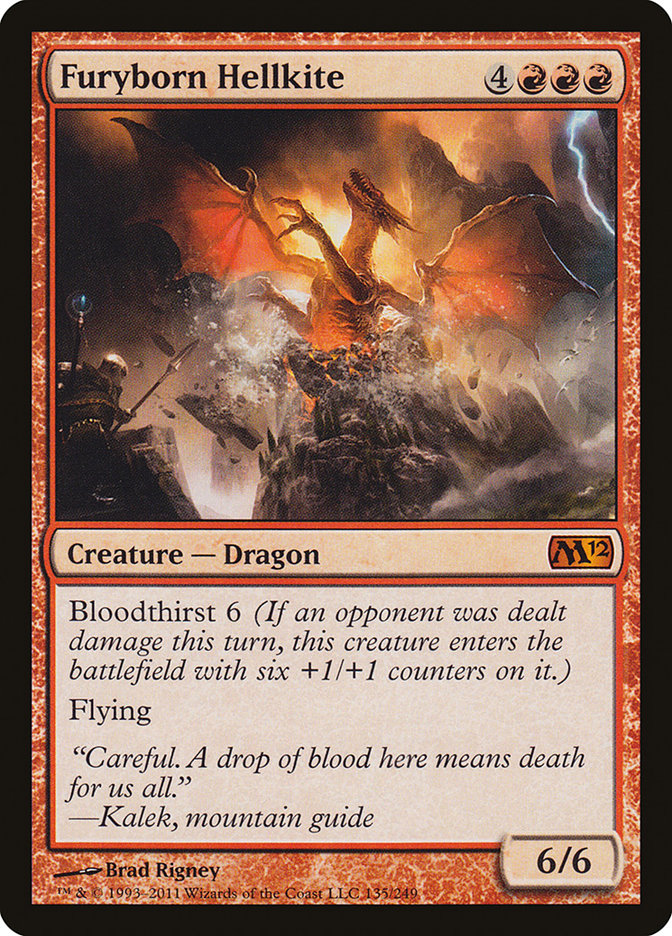 Furyborn Hellkite [Magic 2012] | PLUS EV GAMES 