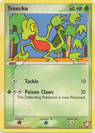 Treecko (1/5) [Kids WB Promos] | PLUS EV GAMES 