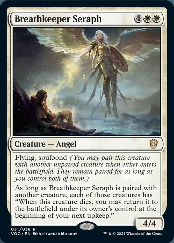 Breathkeeper Seraph [Innistrad: Crimson Vow Commander] | PLUS EV GAMES 