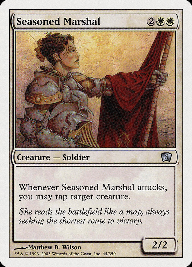 Seasoned Marshal [Eighth Edition] | PLUS EV GAMES 