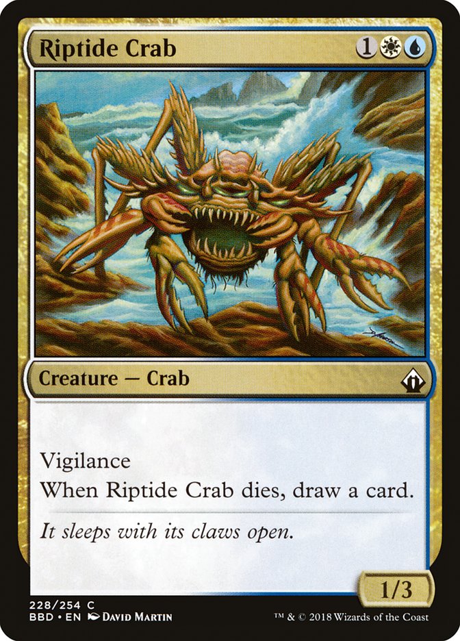 Riptide Crab [Battlebond] | PLUS EV GAMES 