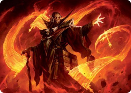 Plargg, Dean of Chaos Art Card [Strixhaven: School of Mages Art Series] | PLUS EV GAMES 