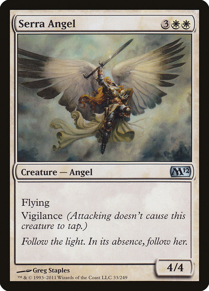 Serra Angel [Magic 2012] | PLUS EV GAMES 