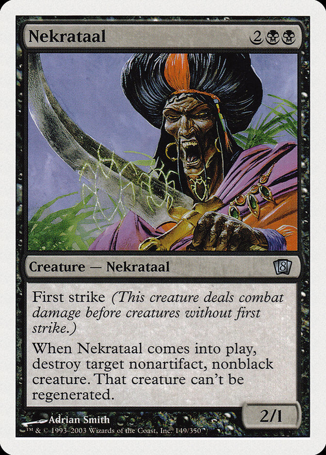 Nekrataal (8th Edition) [Oversize Cards] | PLUS EV GAMES 