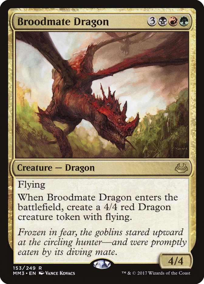 Broodmate Dragon [Modern Masters 2017] | PLUS EV GAMES 