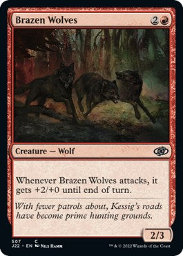 Brazen Wolves [Jumpstart 2022] | PLUS EV GAMES 