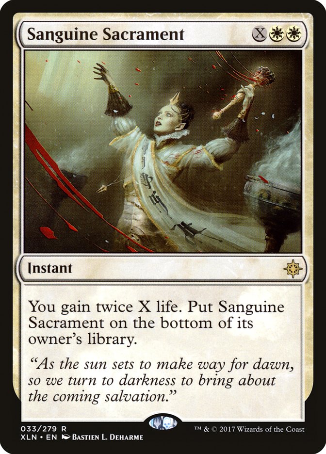 Sanguine Sacrament [Ixalan] | PLUS EV GAMES 