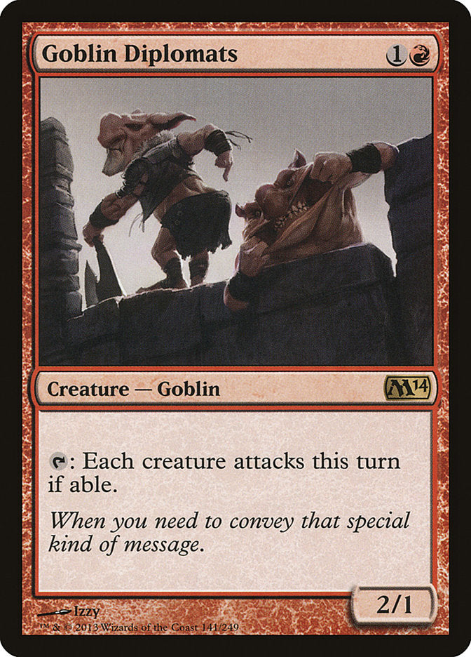 Goblin Diplomats [Magic 2014] | PLUS EV GAMES 