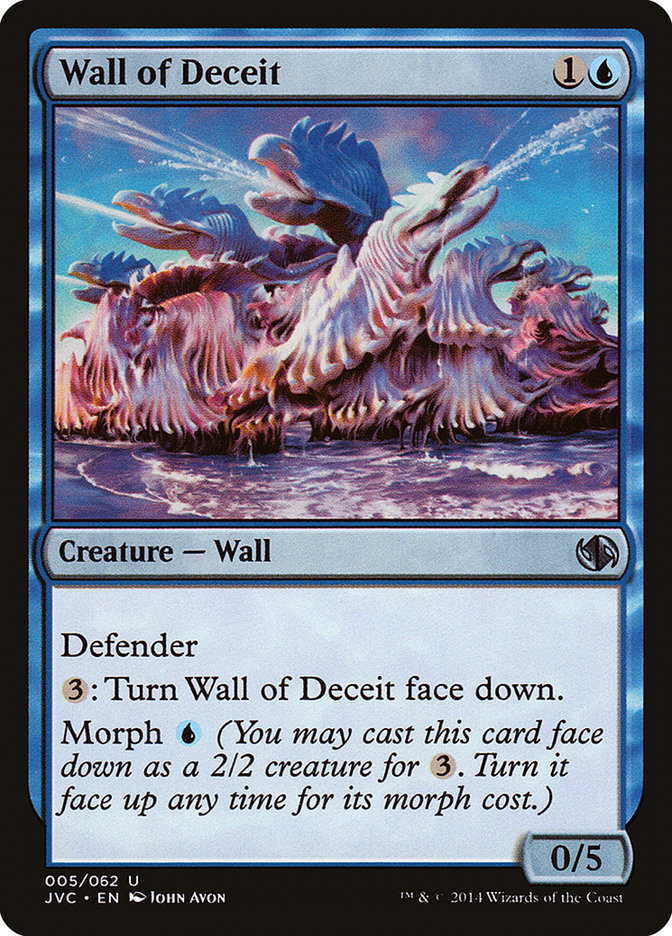 Wall of Deceit [Duel Decks Anthology] | PLUS EV GAMES 