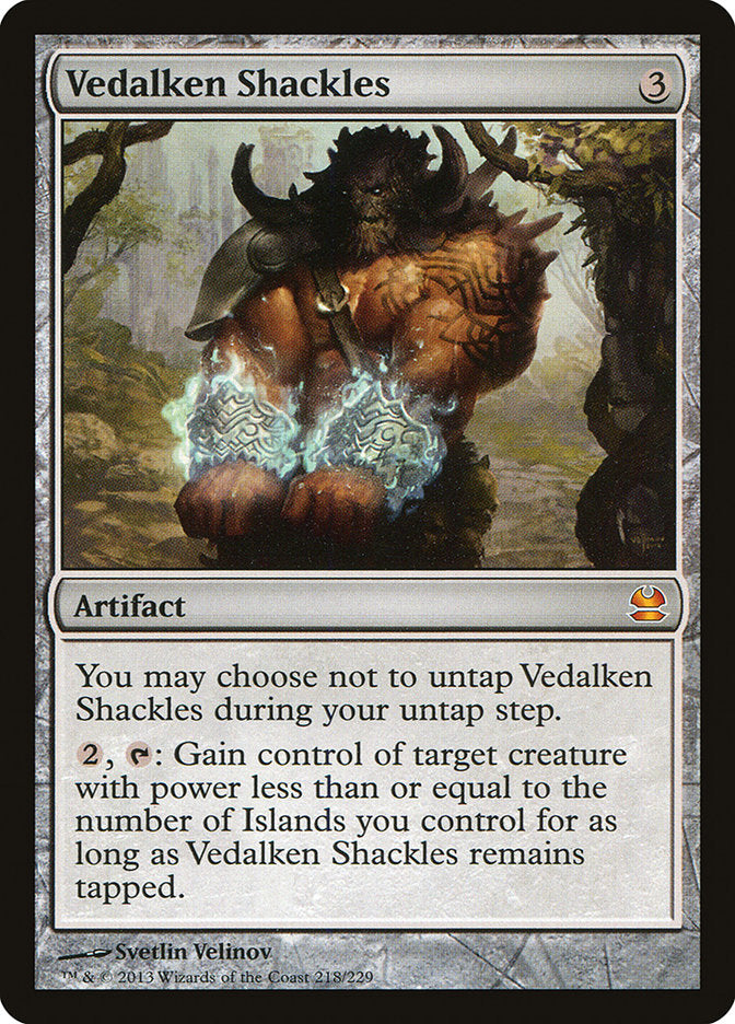 Vedalken Shackles [Modern Masters] | PLUS EV GAMES 