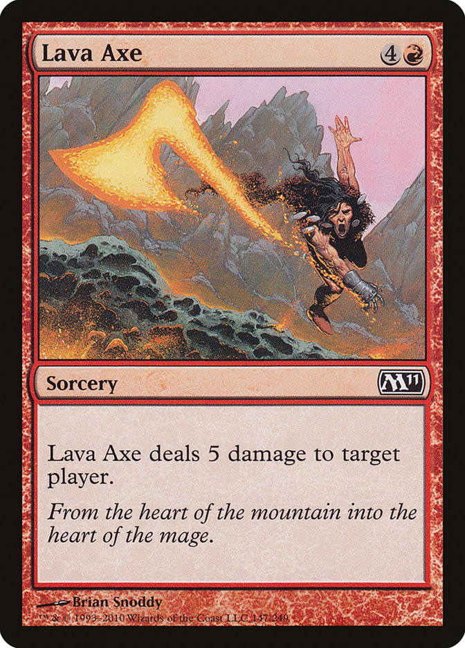 Lava Axe [Magic 2011] | PLUS EV GAMES 