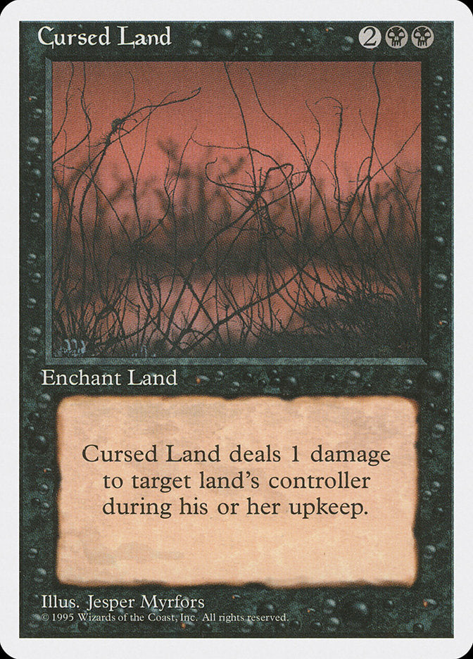 Cursed Land [Fourth Edition] | PLUS EV GAMES 