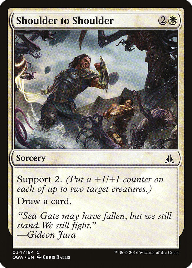 Shoulder to Shoulder [Oath of the Gatewatch] | PLUS EV GAMES 