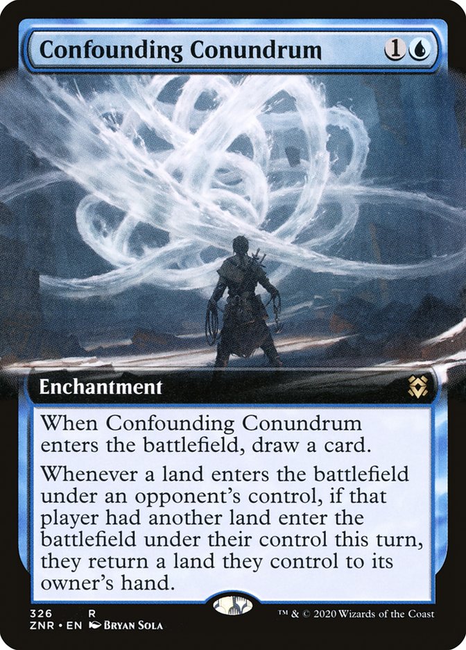 Confounding Conundrum (Extended) [Zendikar Rising Extended Art] | PLUS EV GAMES 