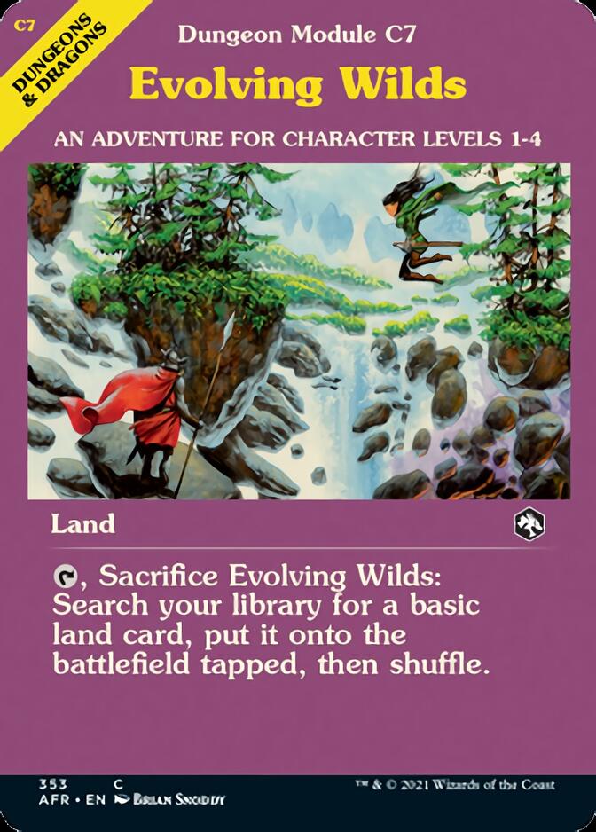 Evolving Wilds (Dungeon Module) [Dungeons & Dragons: Adventures in the Forgotten Realms] | PLUS EV GAMES 