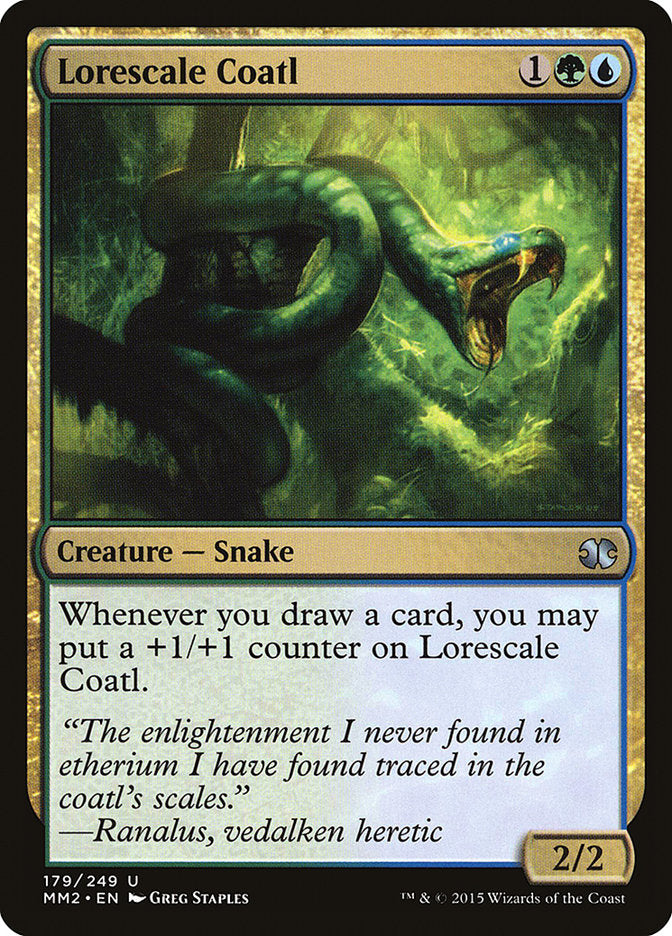 Lorescale Coatl [Modern Masters 2015] | PLUS EV GAMES 