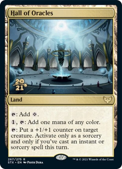 Hall of Oracles [Strixhaven: School of Mages Prerelease Promos] | PLUS EV GAMES 