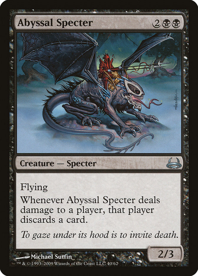 Abyssal Specter [Duel Decks: Divine vs. Demonic] | PLUS EV GAMES 
