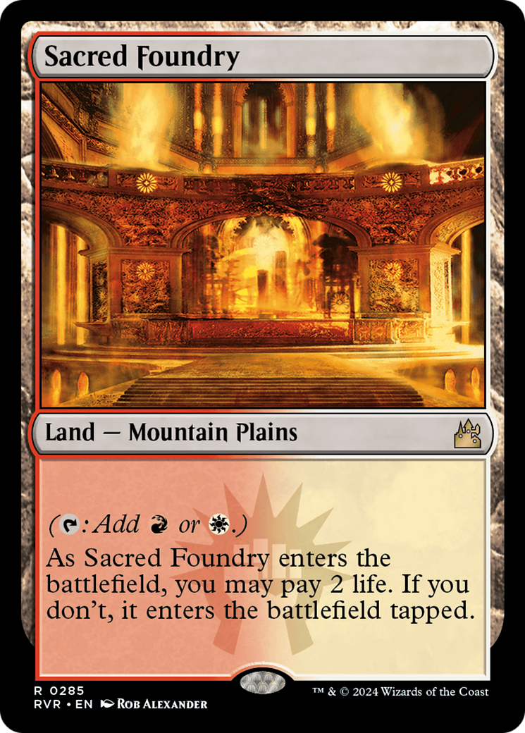 Sacred Foundry [Ravnica Remastered] | PLUS EV GAMES 