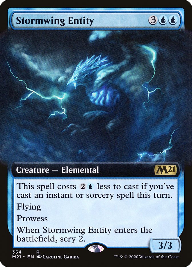 Stormwing Entity (Extended) [Core Set 2021] | PLUS EV GAMES 