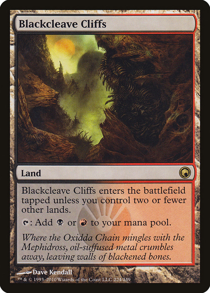 Blackcleave Cliffs [Scars of Mirrodin] | PLUS EV GAMES 